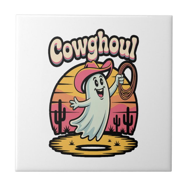 Vaca Ghoul Halloween Assustador (Frente)