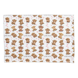 Vaca Highland I Love Moo Heart