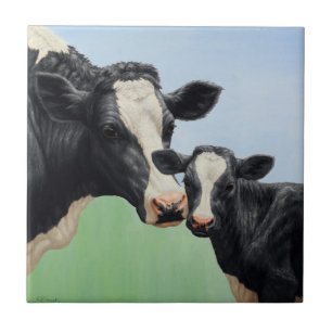 Vaca Holstein e Vitelo