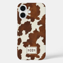 Vaca Marrom Monogramada