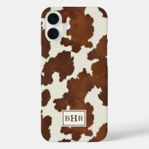 Vaca Marrom Monogramada