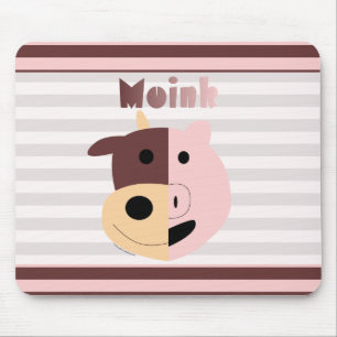Vaca + Mousepad do porco = do Moink