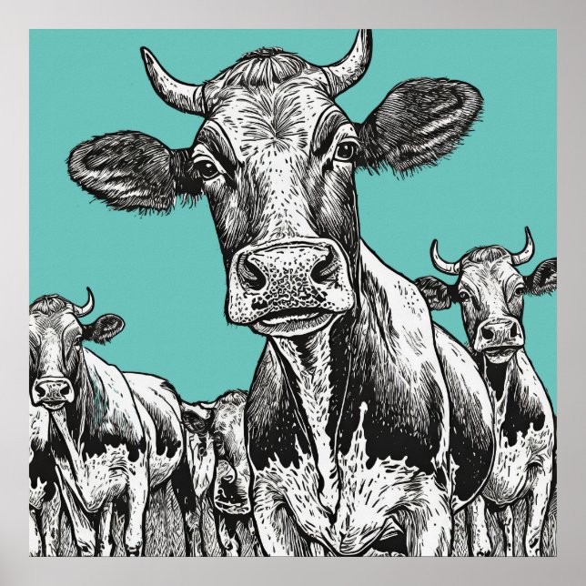 Vacas - Art Impressão (Frente)