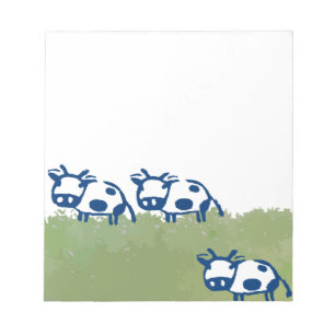 Vacas no Bloco de Notas de Campo