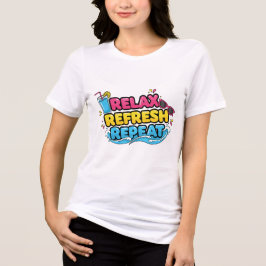 Vacation Mood – Relax, Refresh, Repeat T-Shirt