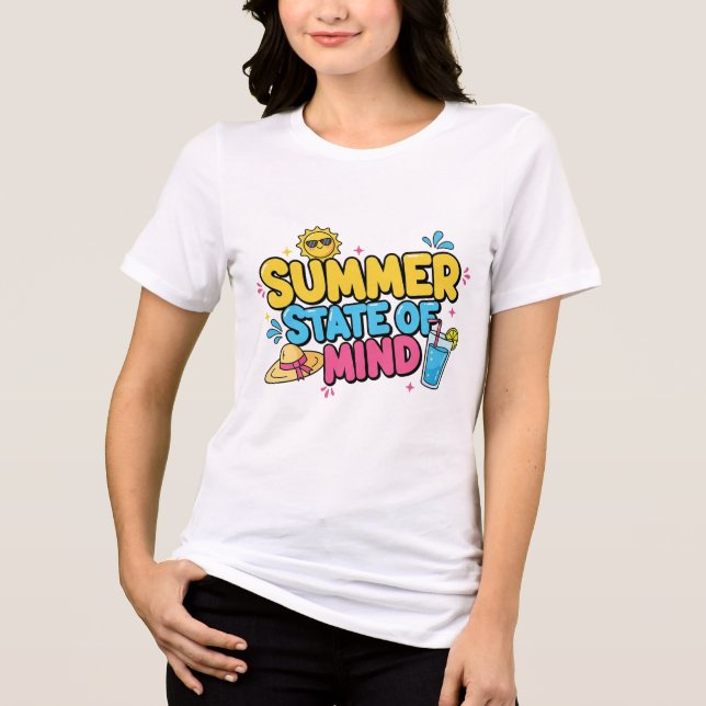 Vacation Mood – Summer State of Mind T-Shirt (Frente)