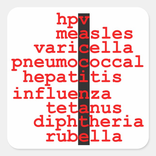 Vacinar adesivos (Frente)