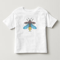 Vaga-lume (branco) - Camiseta Infantil