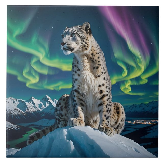 “Vagabundo do Céu do Norte” – Retrato de Leopardo  (Frente)
