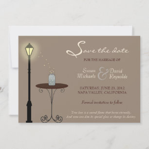 Vagalumes e Anúncio de Data de Salvamento de Pote 