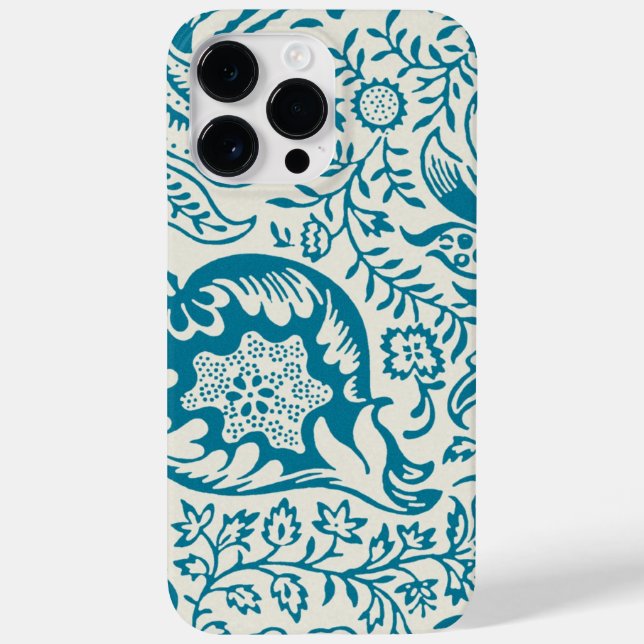 Vage Antique William Morris Cobra Chefe Impressão (Verso)