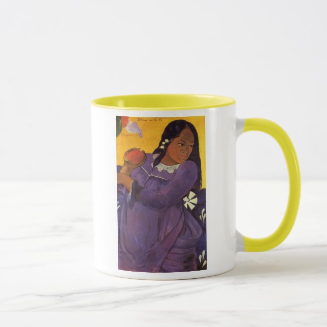 "Vahine nenhuma caneca de Te Vi" - Paul Gauguin (Direita)