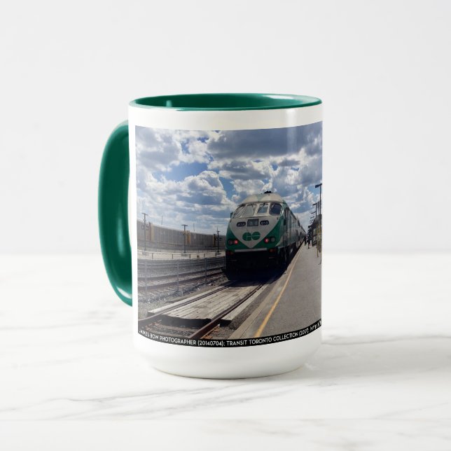 VAI a caneca do céu do trem (Frente Esquerda)