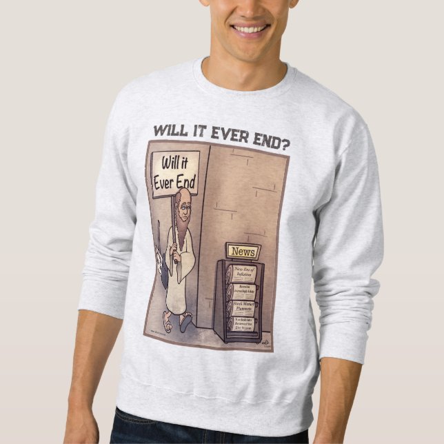 Vai acabar com o suéter de ash masculino (Frente)