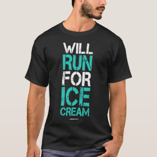Vai Correr Para Camisas De Sorvete Engraçadas