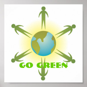 Vai o poster verde até 11x11