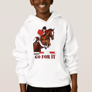 Vai para ele o Hoodie das meninas da ligação em