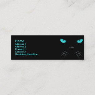 Vaia - cartão de visita de água-marinha