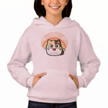 Vaia como o Hoodie das meninas do gato