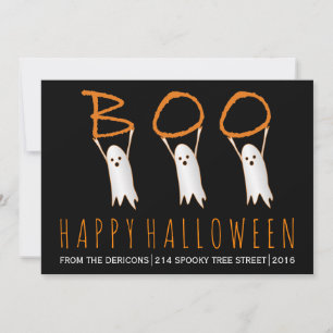 Vaia! fantasmas bonitos o Dia das Bruxas feliz