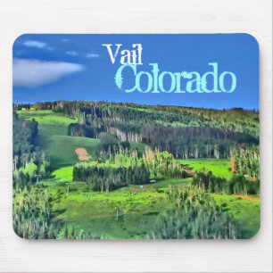 Vail Colorado color mousepad