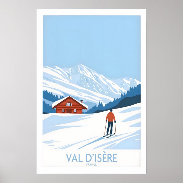Val-dIsère Impressão França 1 (Frente)