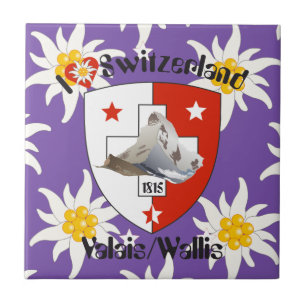 Valais, Wallis Suíça lajota/