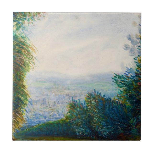 Vale de Auvers no Rio Oise Renoir (Frente)