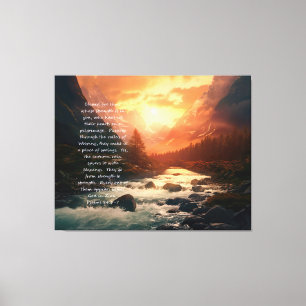 Vale de Baca Canvas Print