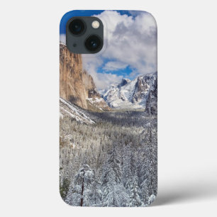 Vale de Yosemite na neve