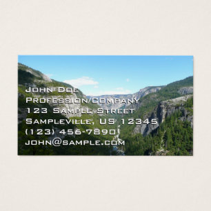 Vale de Yosemite no Parque Nacional de Yosemite