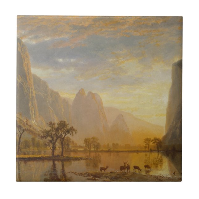 Vale do Yosemite (1864) - Albert Bierstadt (Frente)