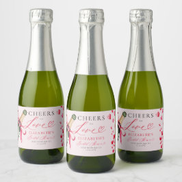 Valentine Hearts Whimsical Bubbly Bridal Shower