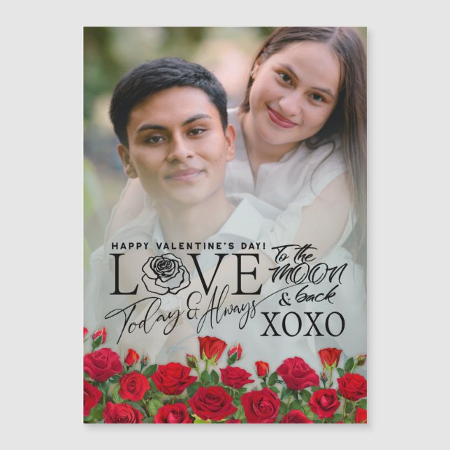 Valentine’s Day Cute Romantic  Photo (Frente)