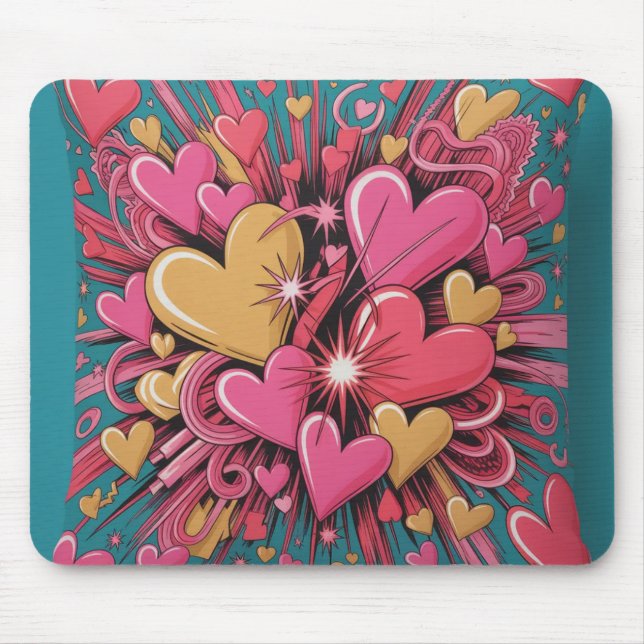 Valentine’s Day Mousepad | Romantic (Frente)