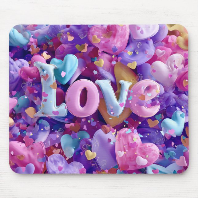 Valentine’s Day Mousepad | Romantic (Frente)