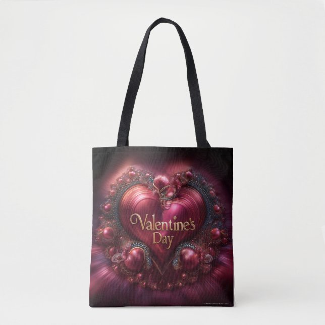 Valentine’s Day Tote Bag | Romantic, Cute (Frente)