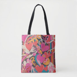Valentine’s Day Tote Bag | Romantic, Cute