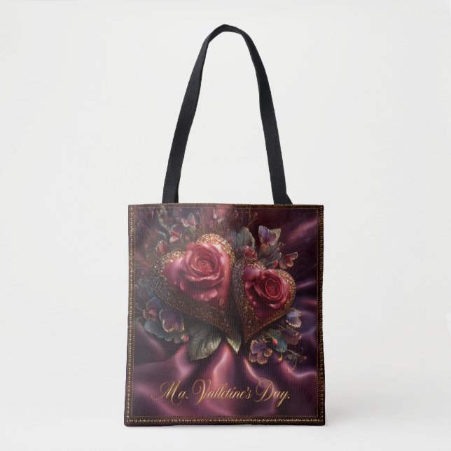 Valentine’s Day Tote Bag | Romantic, Cute (Frente)