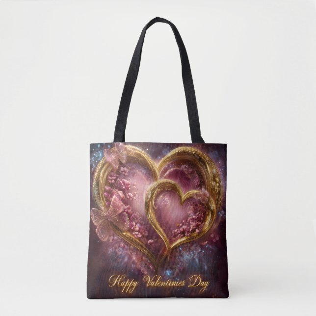 Valentine’s Day Tote Bag | Romantic, Cute (Frente)
