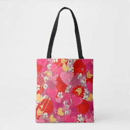Valentine’s Day Tote Bag | Romantic, Cute
