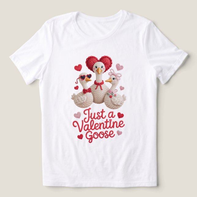 Valentine Silly Goose Vintage  (Design frontal)