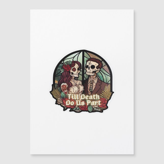 Valentines Até que a Morte Nos Separe Olhar Clássi (Frente)