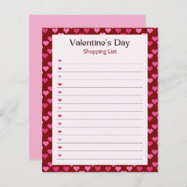 Valentine's Day Notepad