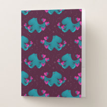 Valentine's Octopus and Hearts