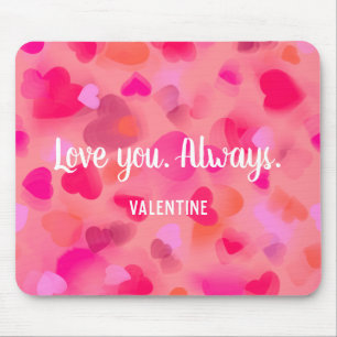 Valentinesday Gift: Mousepad com corações