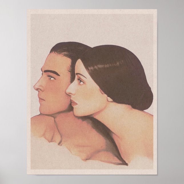 Valentino e Rambova: Amantes de Impressão (1923) (Frente)