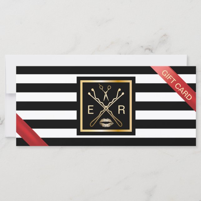 Vales-presentes | Modern Stripes Beauty Salon (Frente)