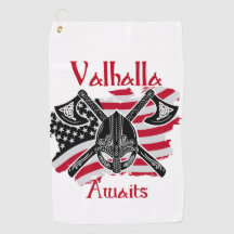 Valhalla Awaits - Bandeira Americana