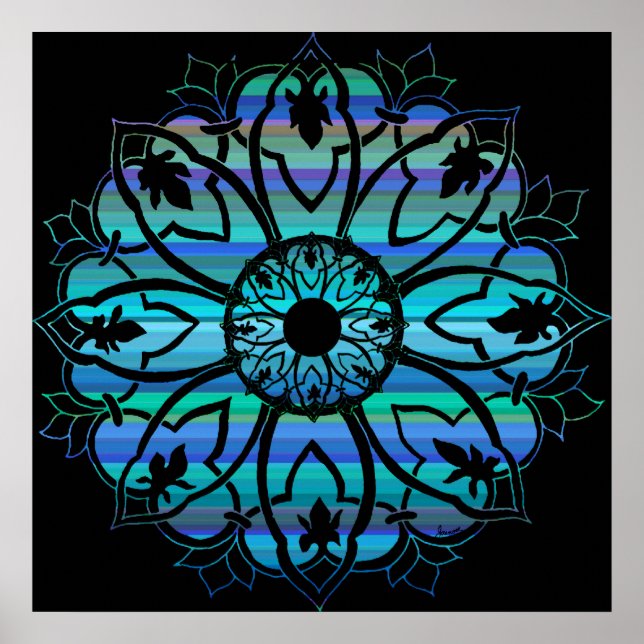 Valium Pane Meia-Noite Impressão (Frente)